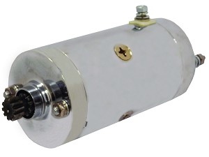 Harley-Davidson FL FX XL XR chroom startmotor Harley-Davidson FL FX XL XR chroom startmotor