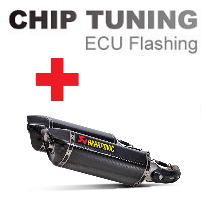 Ducati Monster 1100/1100S / 696 / 796/795 2008-2014 Uitlaat Akrapovic S-D10SO7-HZC (Stage 3) - Klik op de afbeelding om het venster te sluiten