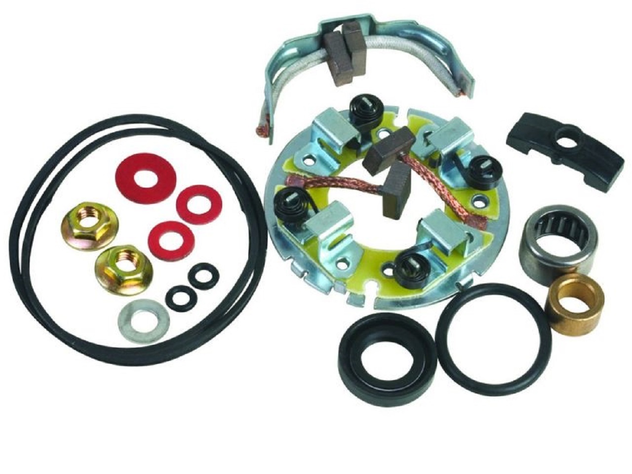 Honda Kawasaki Suzuki startmotor koolborstel set - Klik op de afbeelding om het venster te sluiten