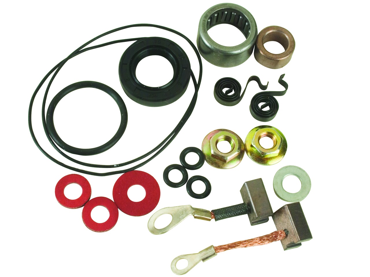 Yamaha FZR400 SR185 XS400 YFB250 YFM250 YTM200 YTM225 startmotor koolborstel set - Klik op de afbeelding om het venster te sluiten